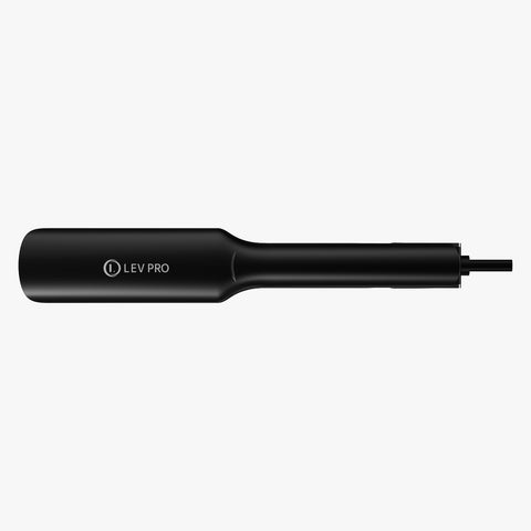 LEV PRO Titanium Platinum Black Hair Straightener - 1.75 inches