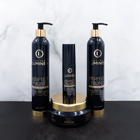 LUMINES PERFECT BLOND HOMECARE + ANTI-FRIZZ SERUM